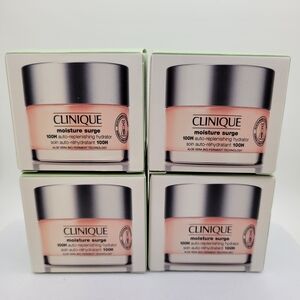 Lot of 4 Clinique Moisture Surge 100 H Auto-Replenishing Hydrator Full